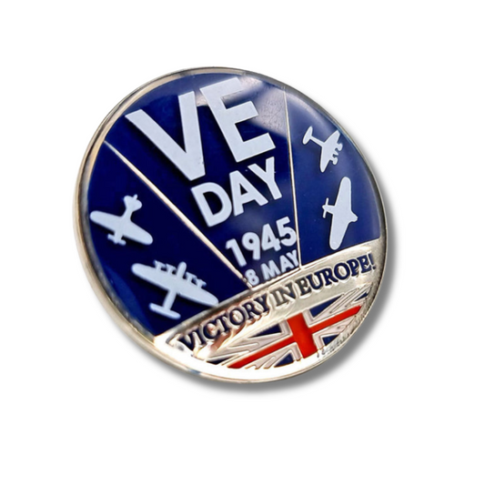 VE Day 1945 Pin Badge