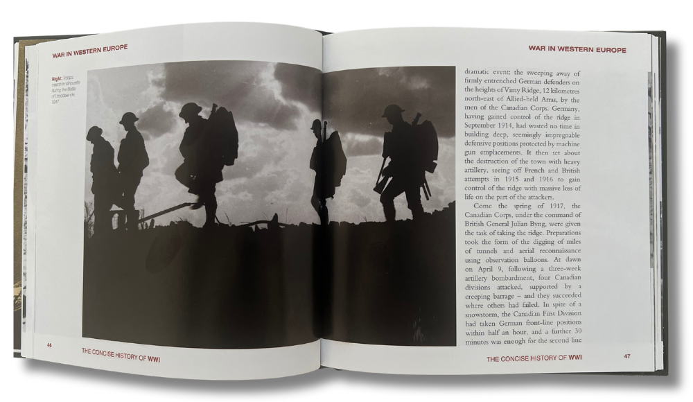 The History Of WWI Book