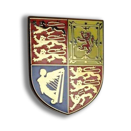 HM King Charles III Coronation Official Royal Standard Pin Badge