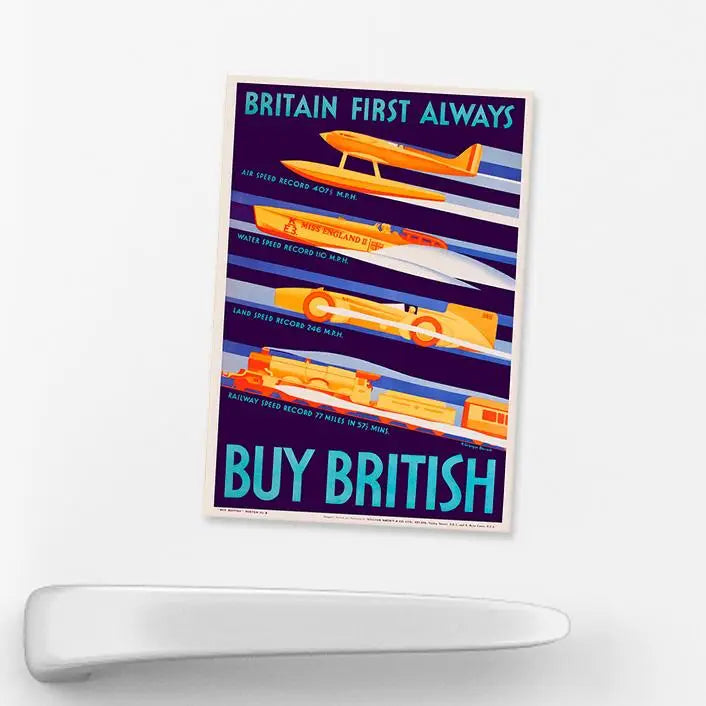 “Britain First Always - Buy British” Magnet