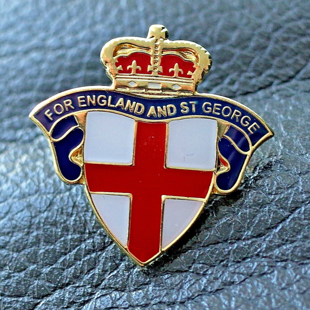 For England and St. George National Pin Badge