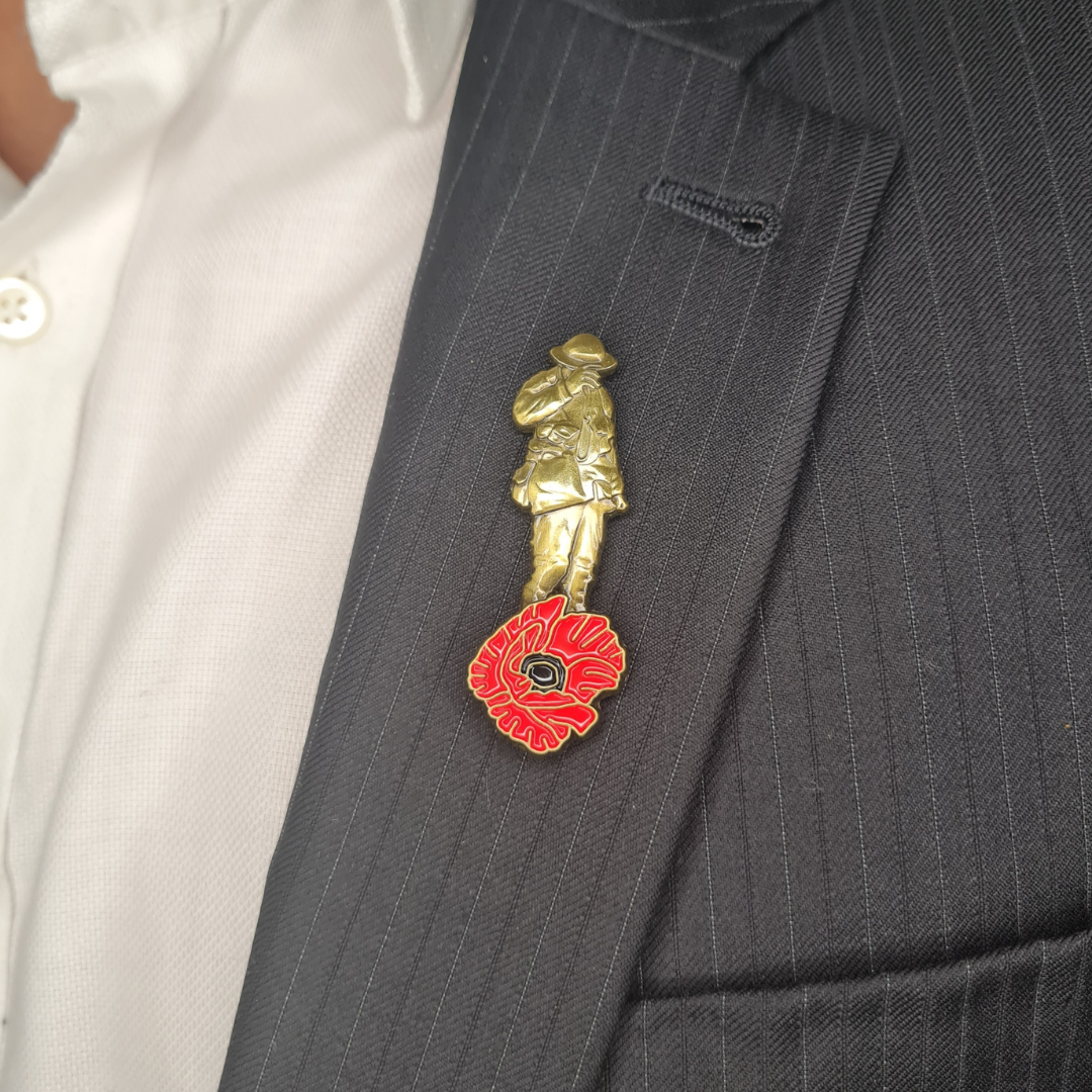Lone Soldier Remembrance Pin Badge