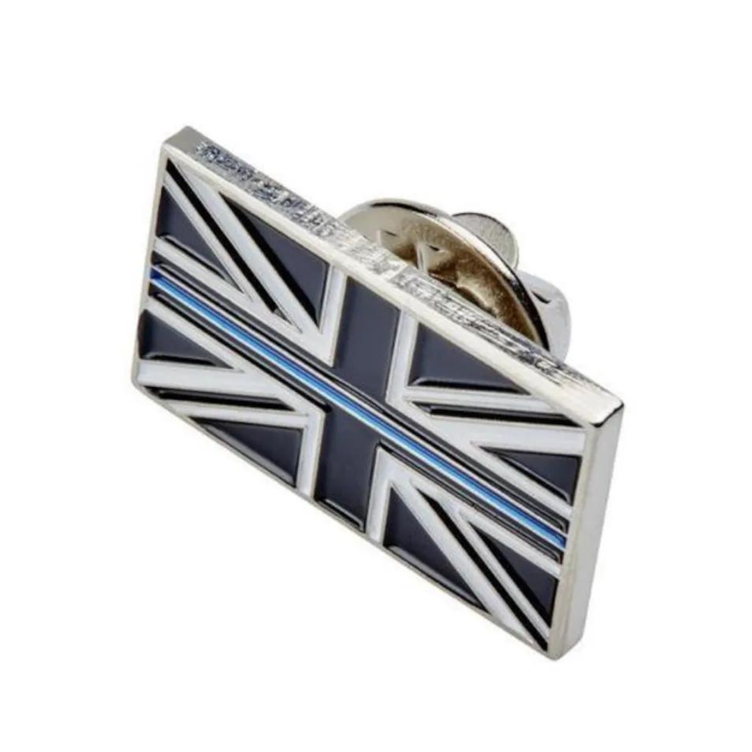 Thin Blue Line Pin Badge - Police Remembrance