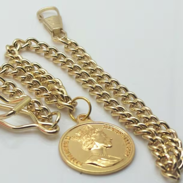 Royal Marines 24k Gold Clad Personalised Pocket Watch