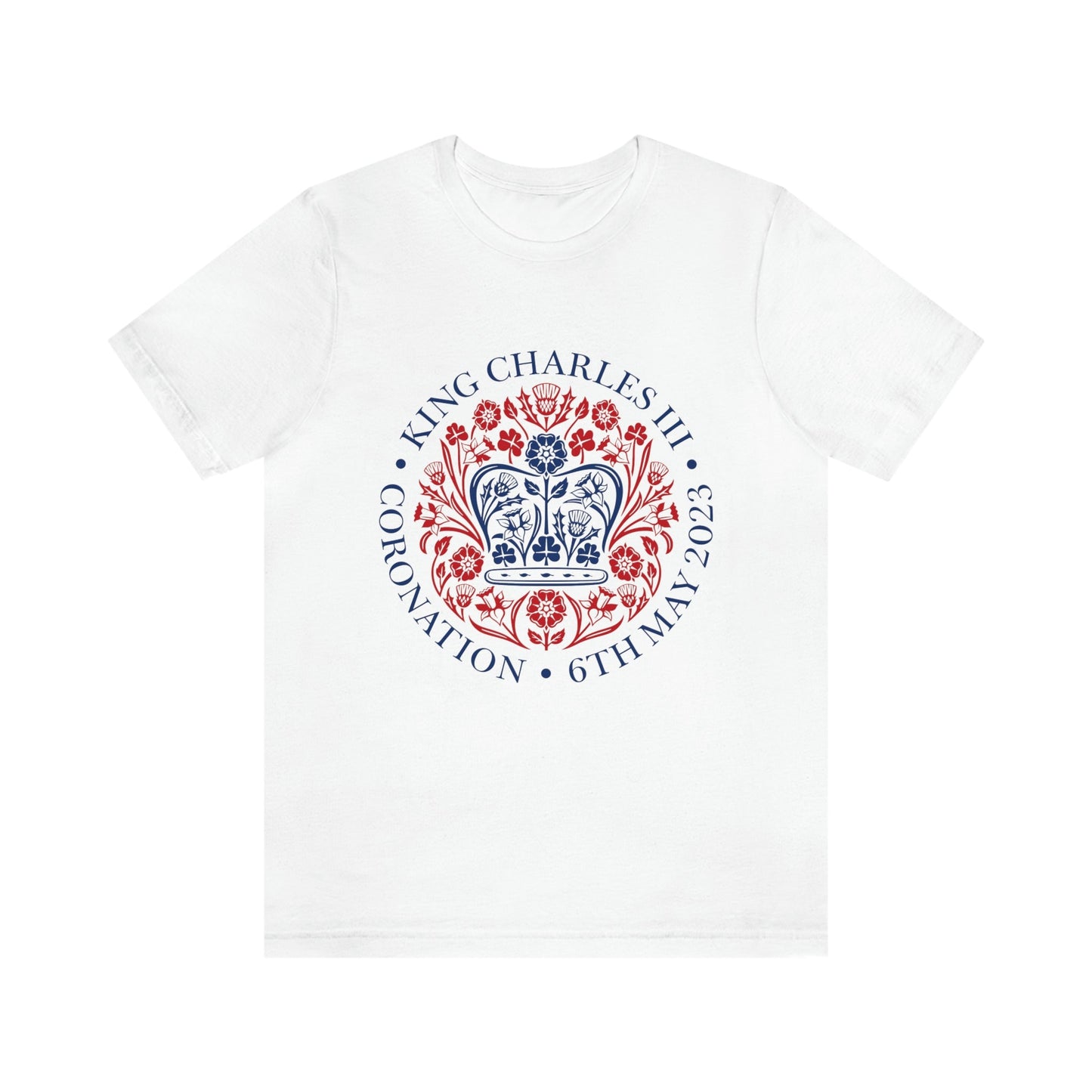 King Charles III Official Coronation Logo T-Shirt