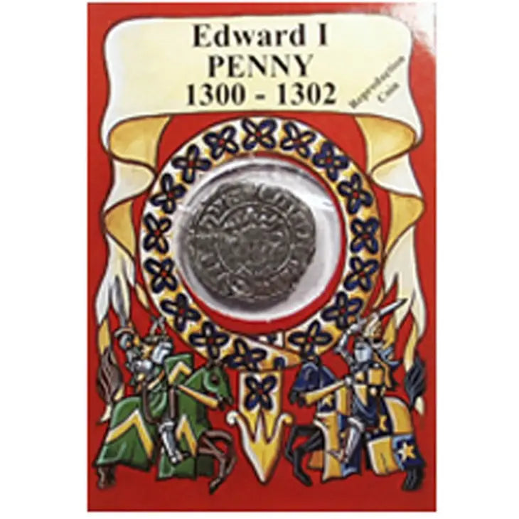 Edward I Penny Coin (With Story Card)