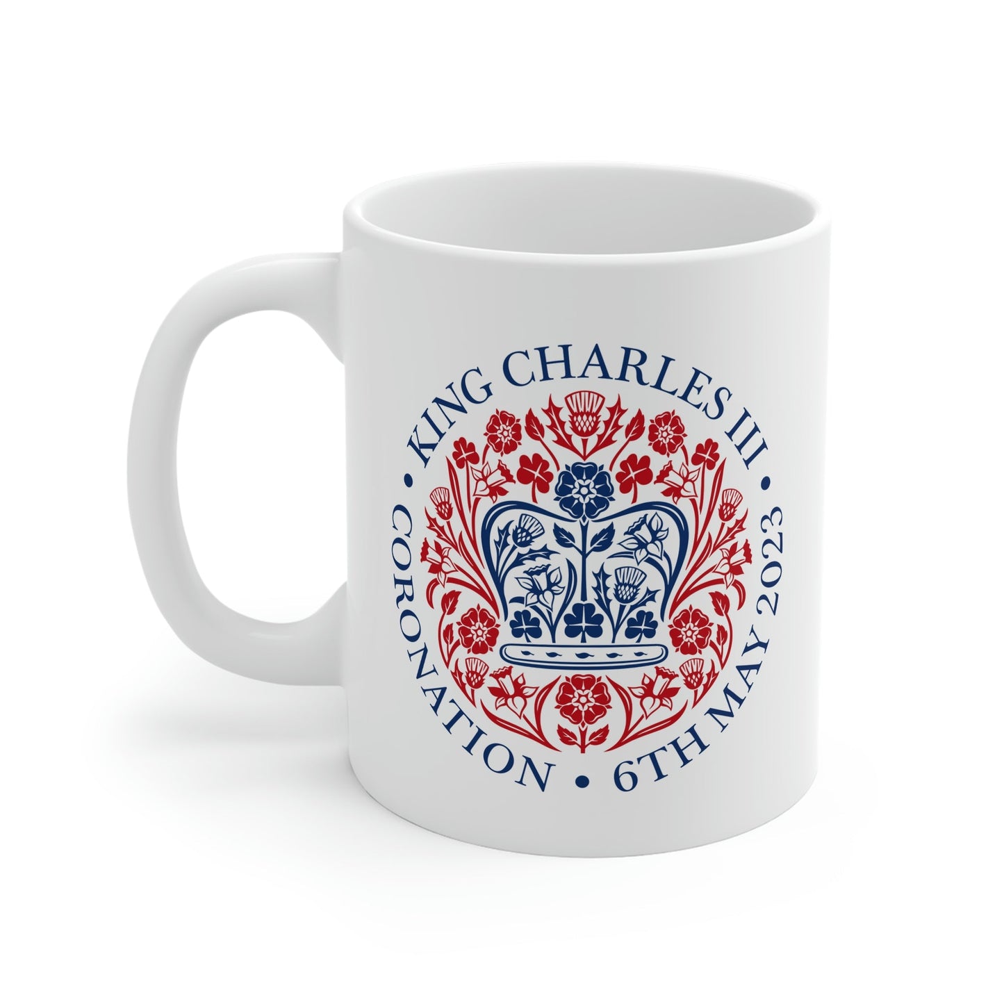 King Charles III Official Coronation Logo Mug