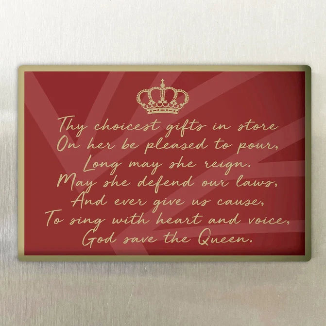 God Save the Queen - Set of Two Magnets