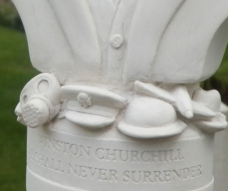 Bronze Gild Bust of Sir Winston Churchill