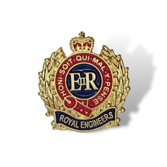 Royal Engineers Lapel Pin Badge Military