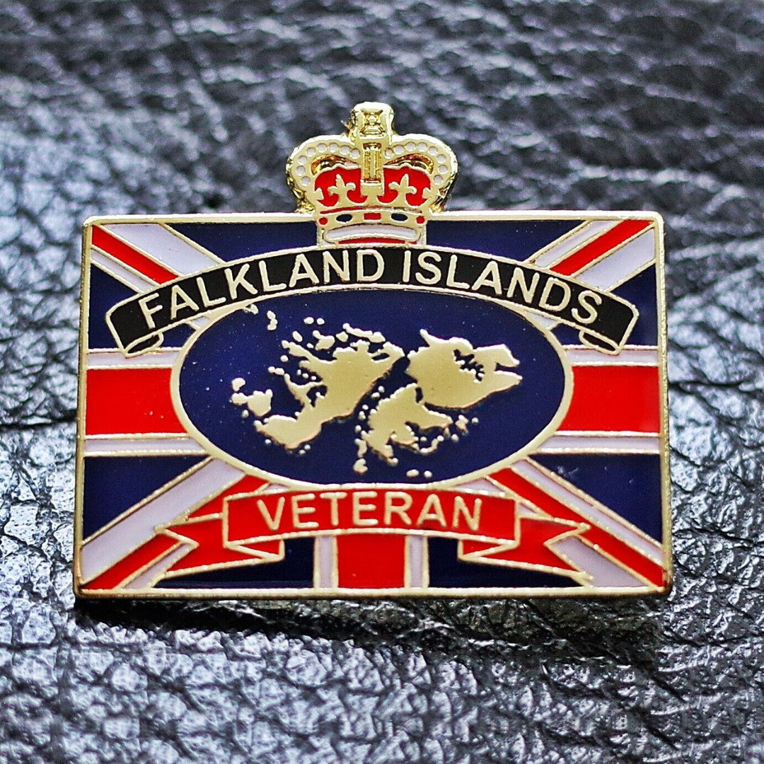 Falkland Islands Veteran Pin Badge