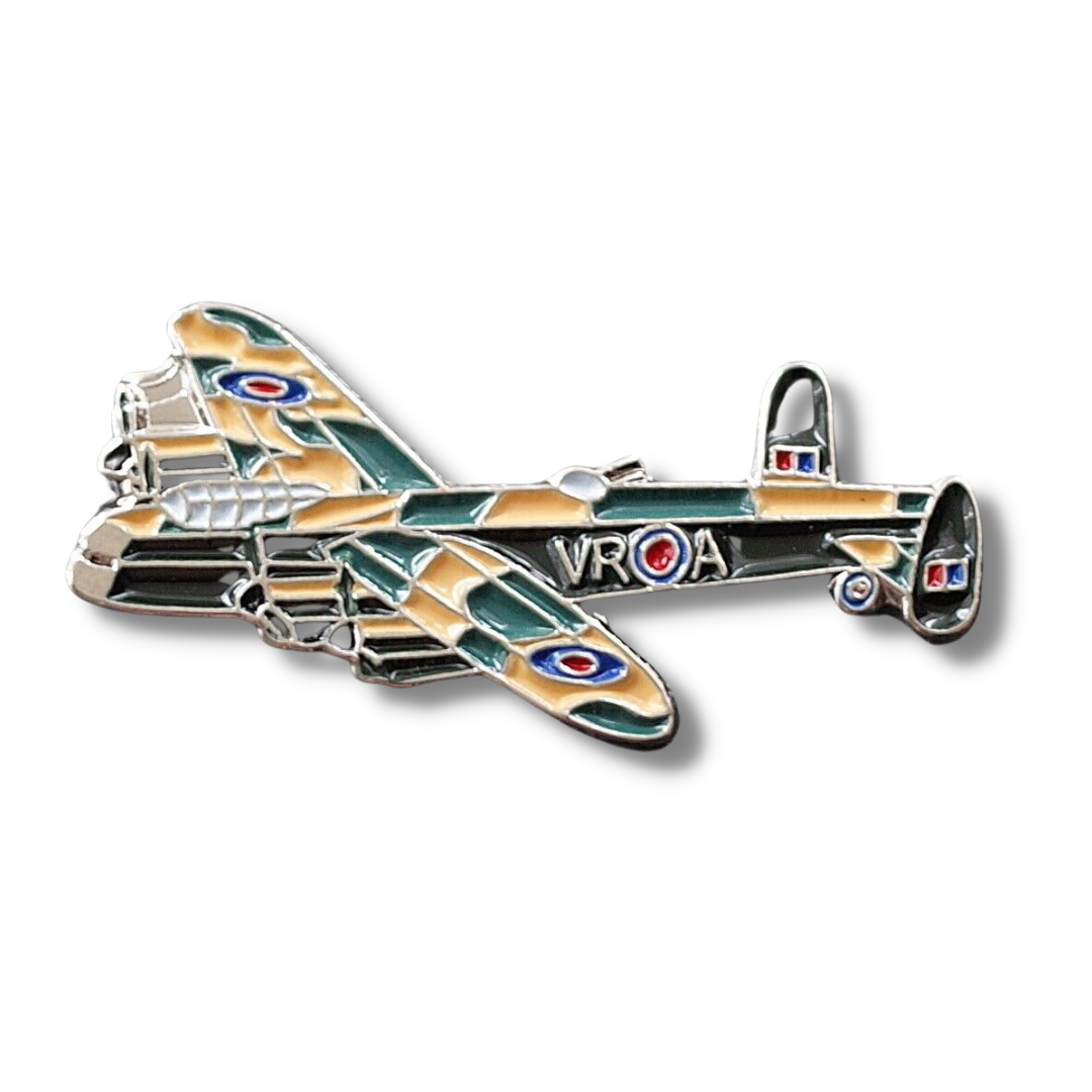 Lancaster Bomber RAF Pin Badge
