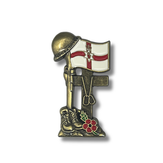 Never Forget Remembrance Pin - Northern Ireland Edition
