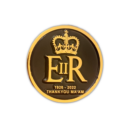 Queen Elizabeth II Commemorative Pin Badge