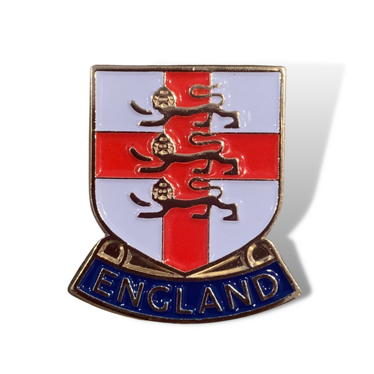 England 3 Lions Football Pin Badge