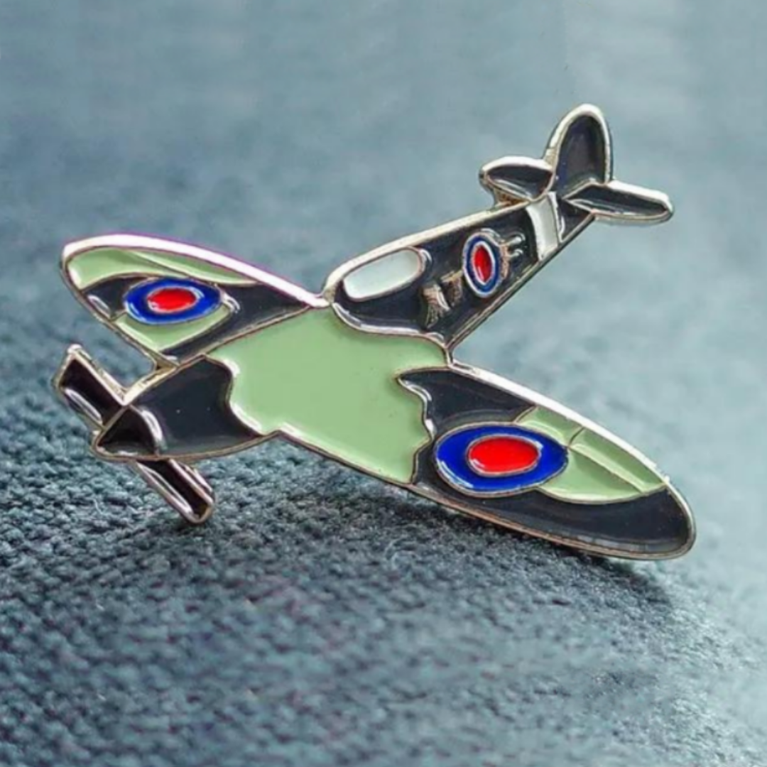 Spitfire RAF WW2 Aeroplane Pin Badge