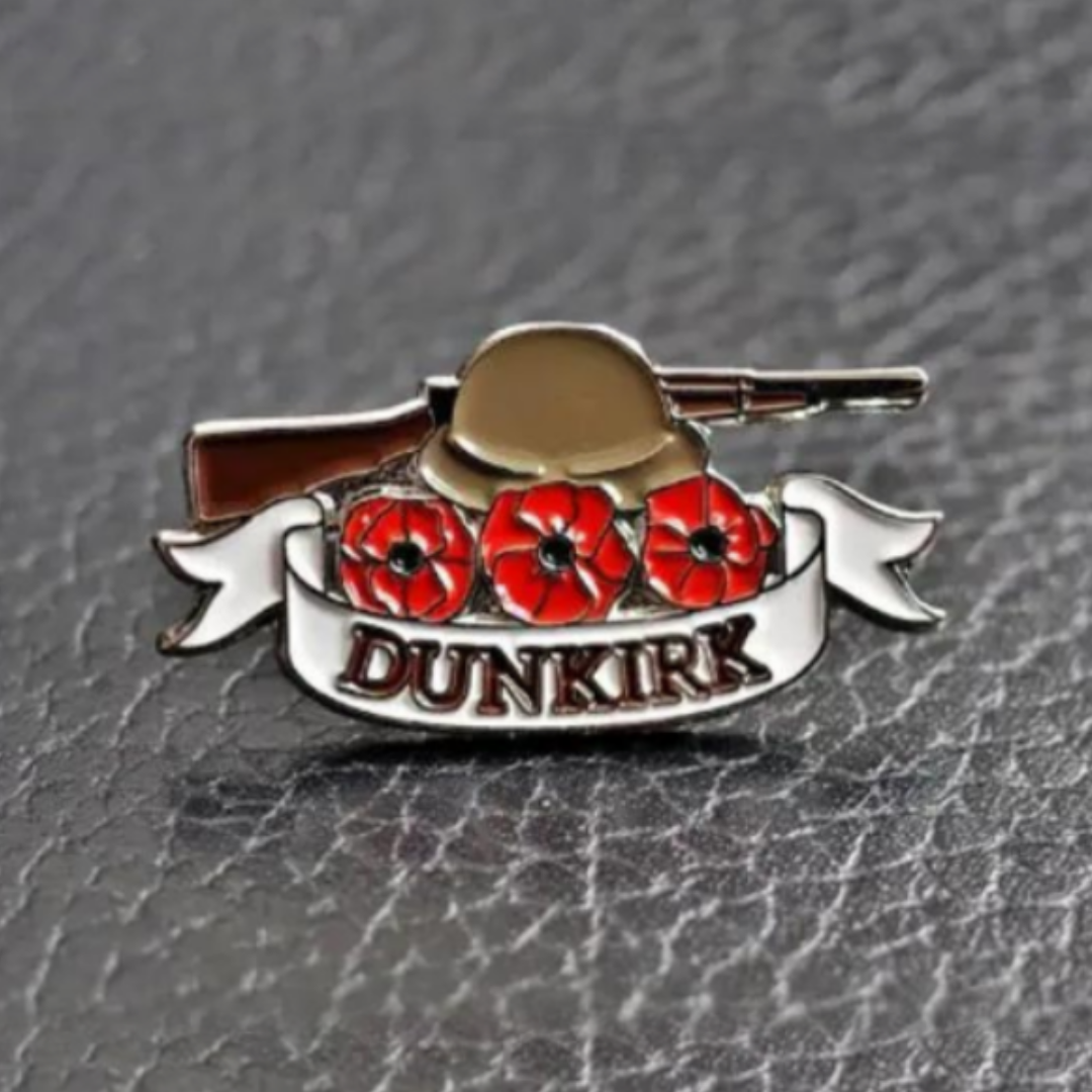 Dunkirk 1940 Second War Soldier Pin Badge