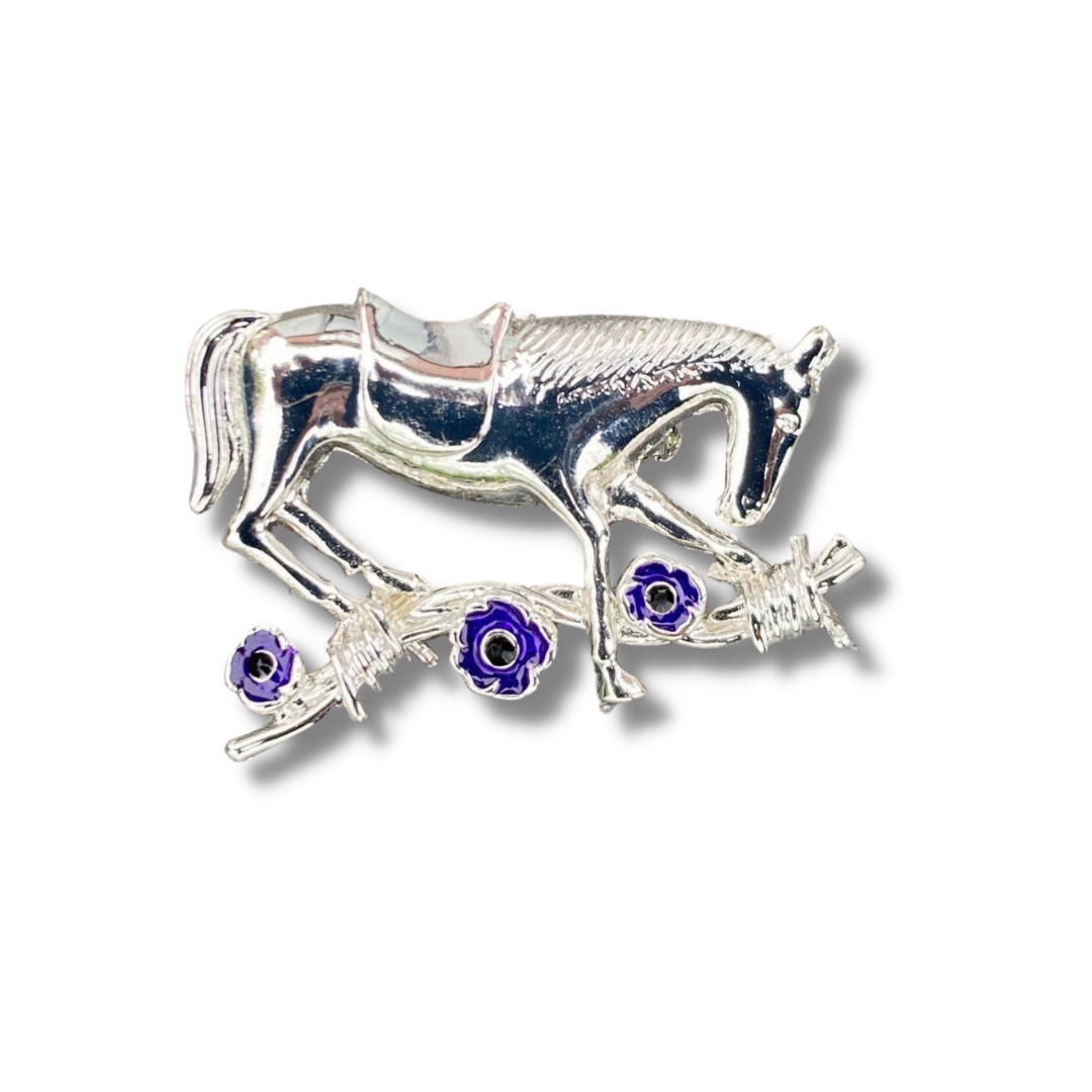 War Horse Remembrance Brooch