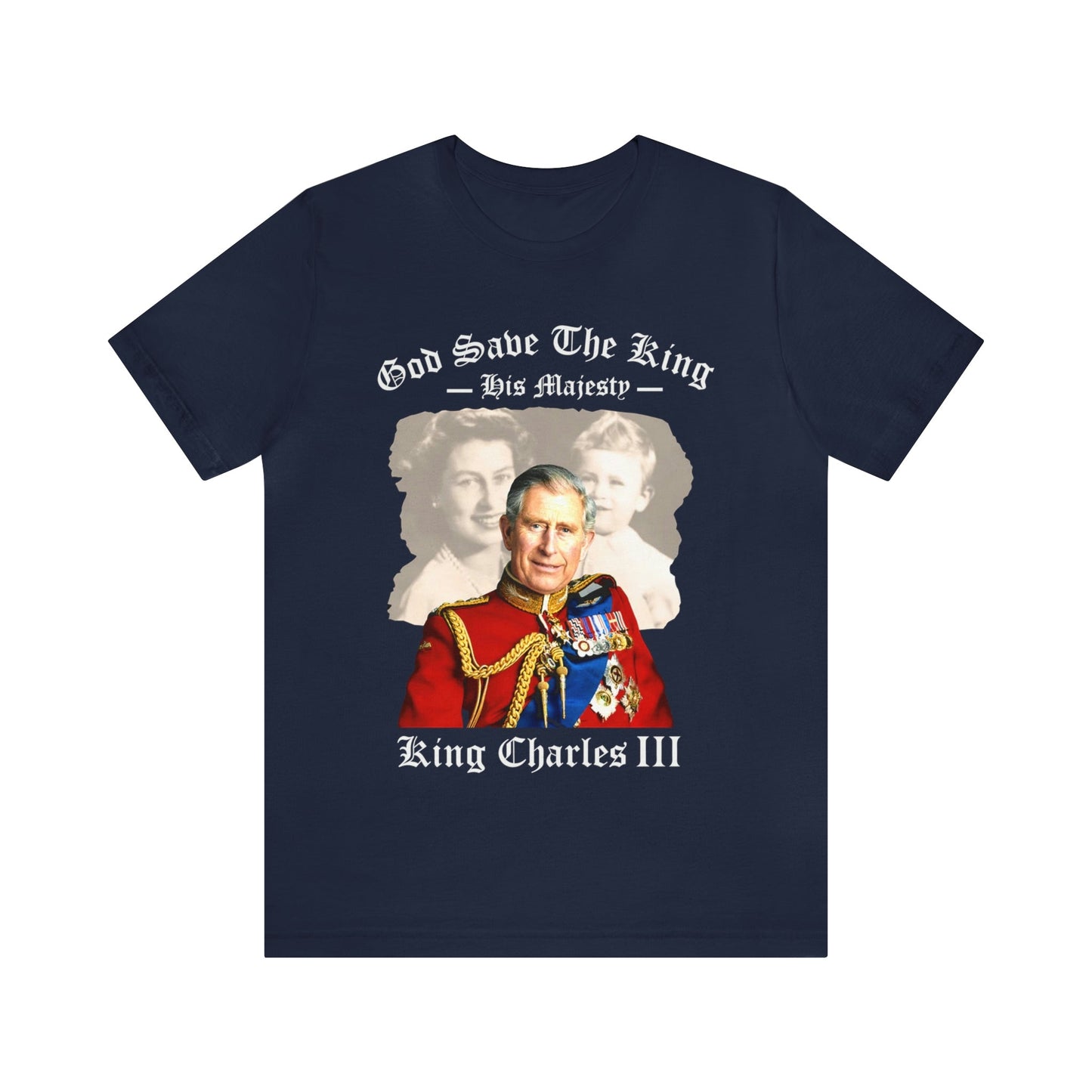 "God Save The King" EIIR & CIIIR Coronation T-shirt
