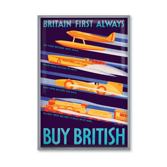 “Britain First Always - Buy British” Magnet